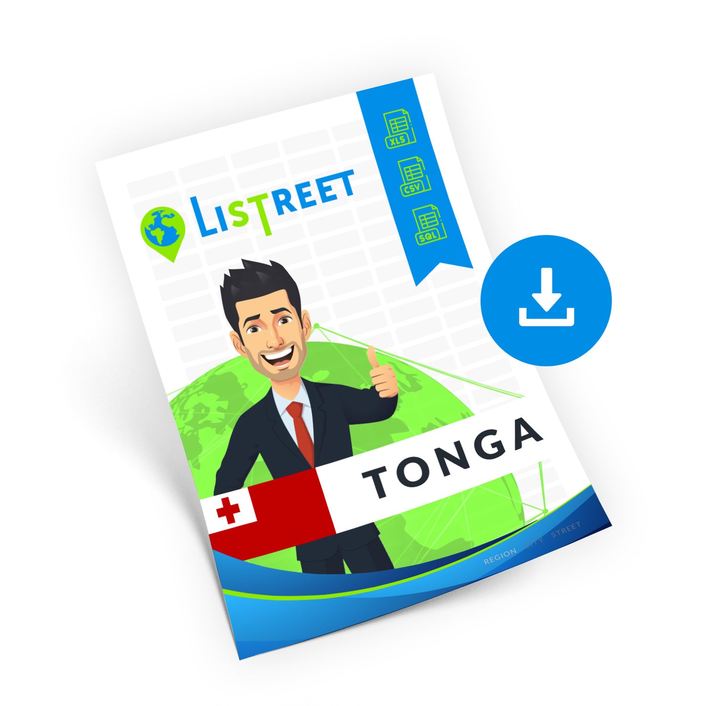 Tonga, List of regions