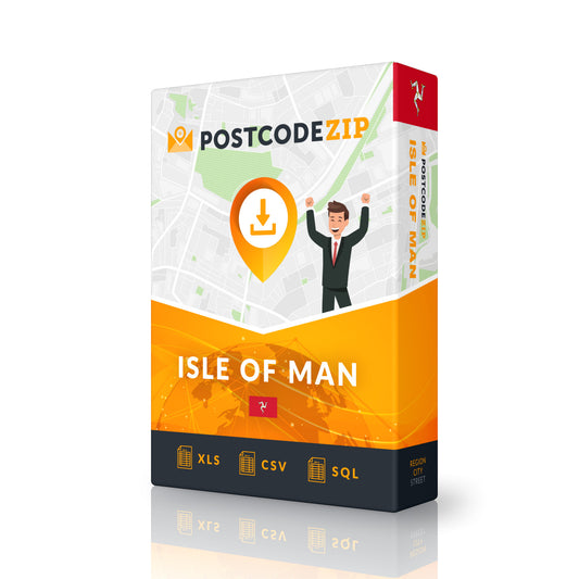 Isle of Man, Location database, best city file