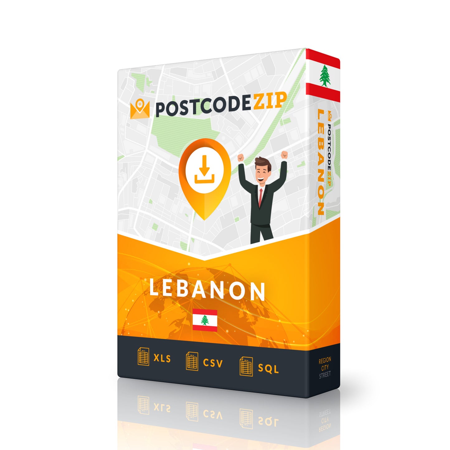 Lebanon, Location database, best city file