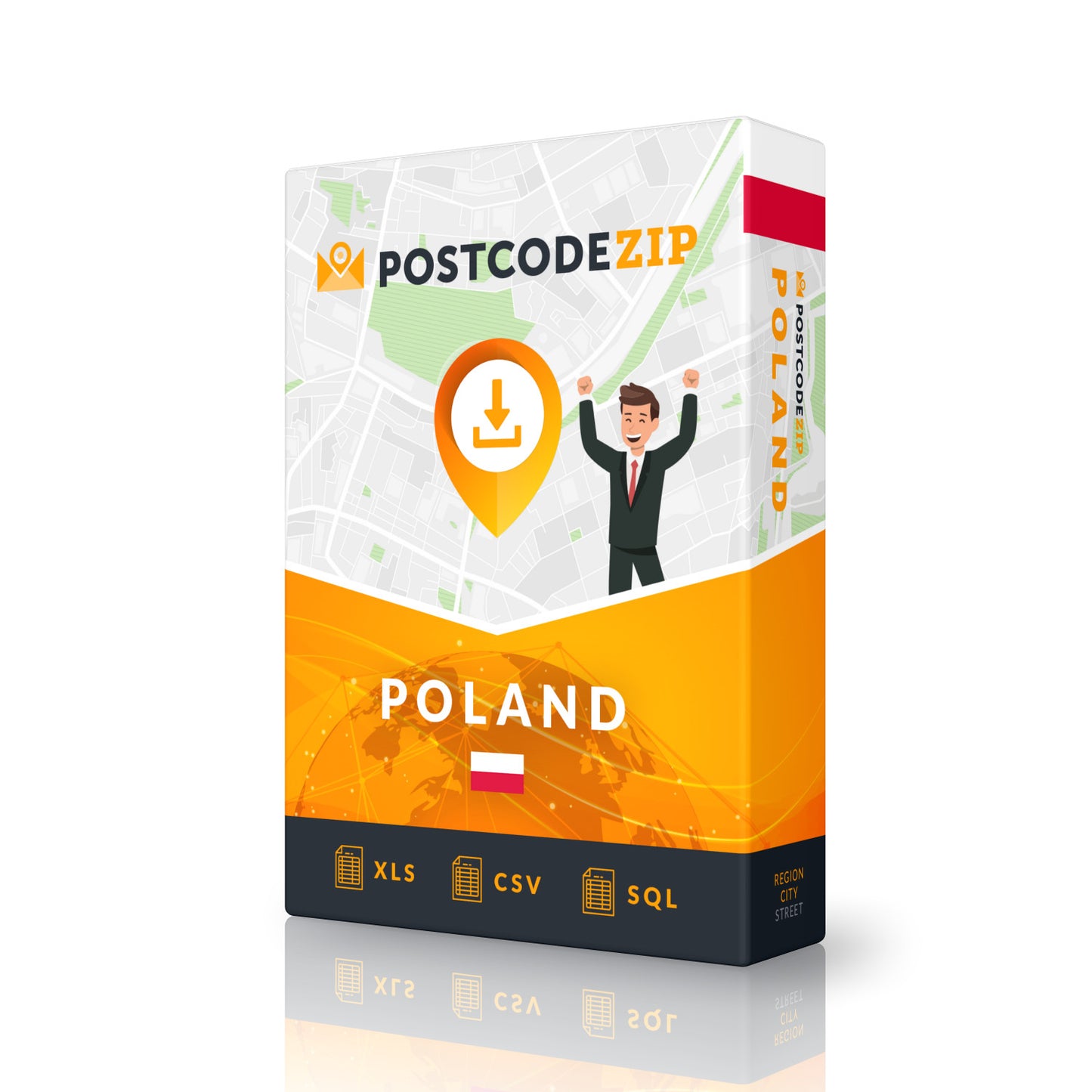 Poland, Location database, best city file