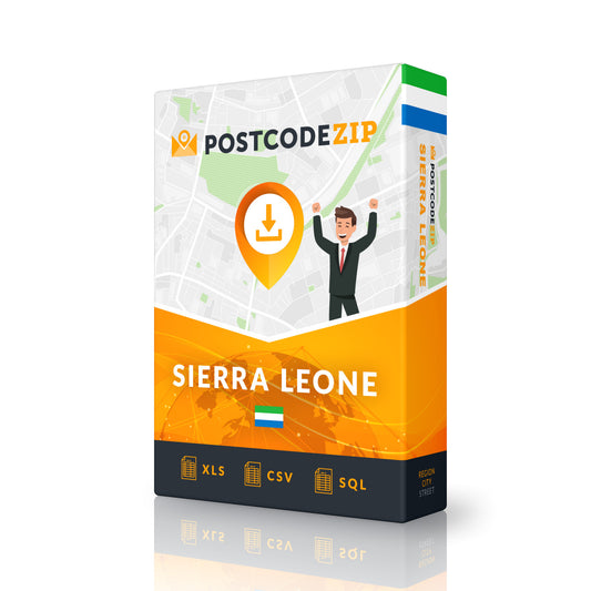 Sierra Leone, Location database, best city file