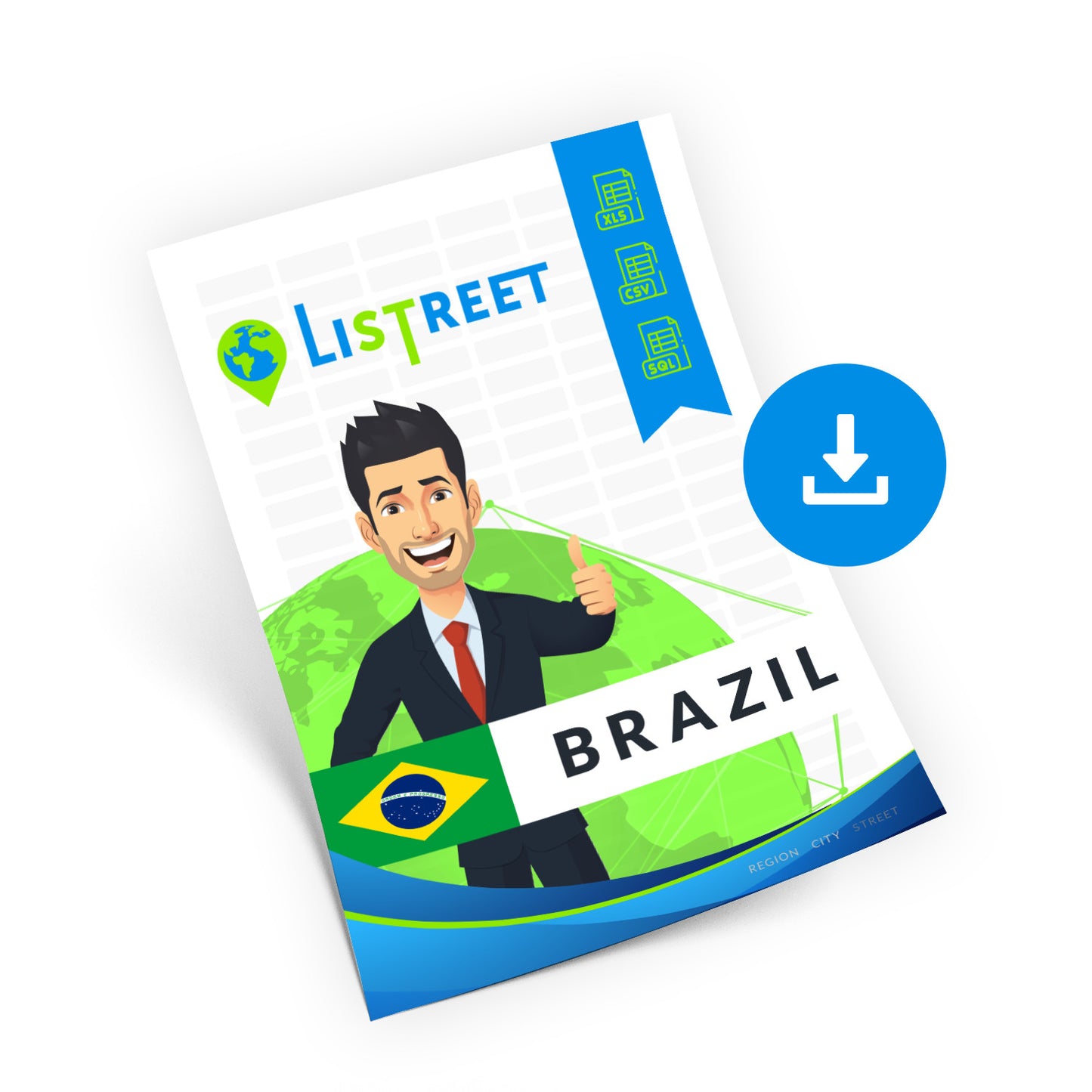 Brazil, Location database, best city file