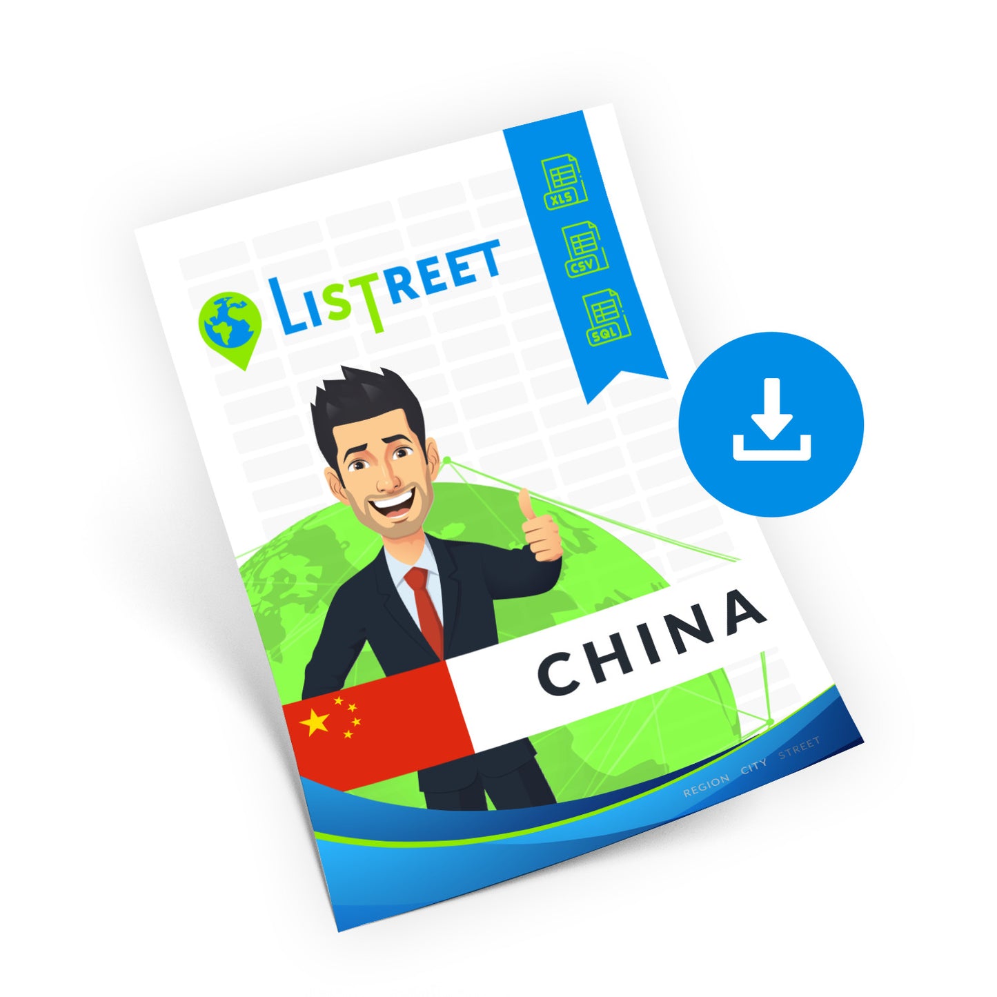 China, Location database, best city file