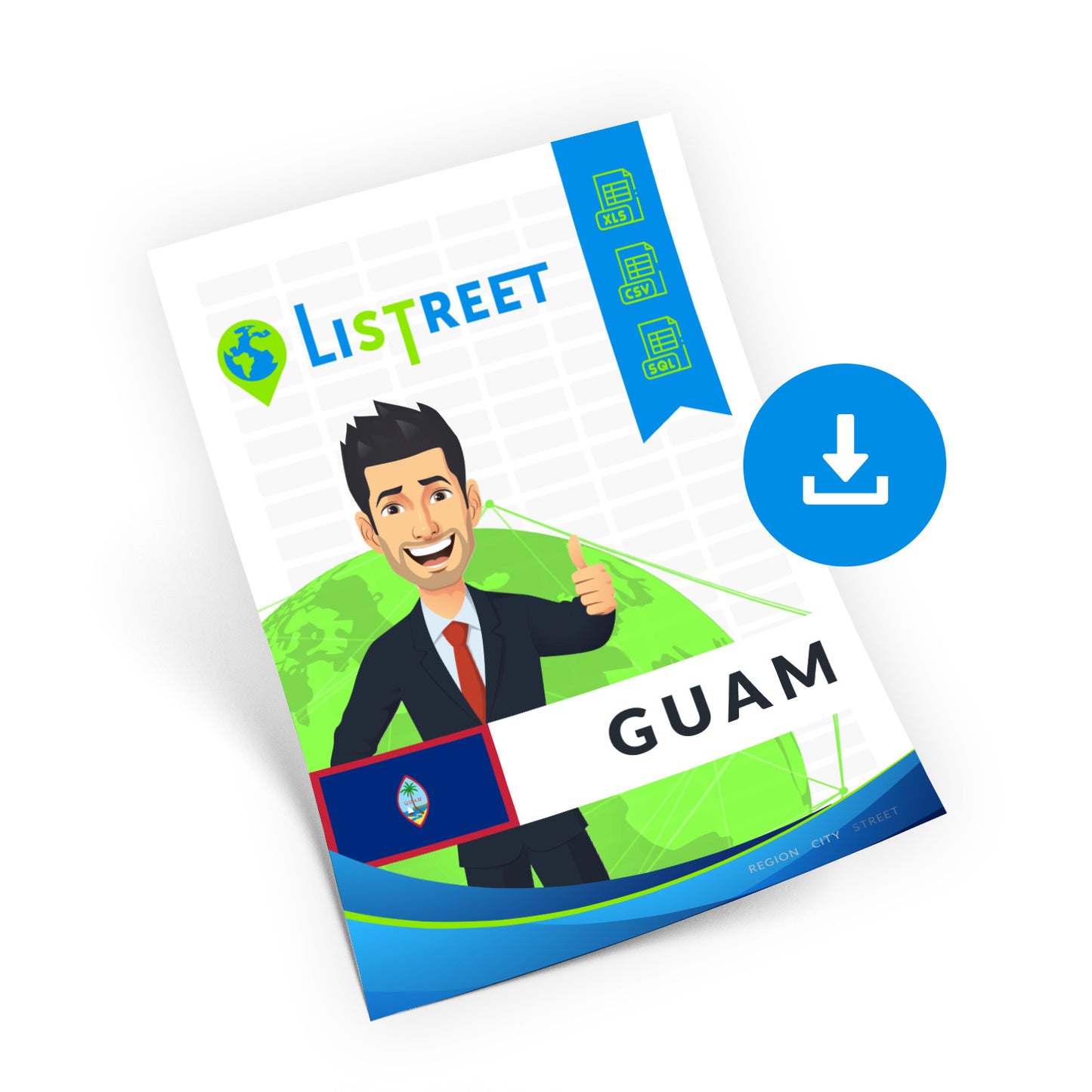 Guam, Location database, best city file