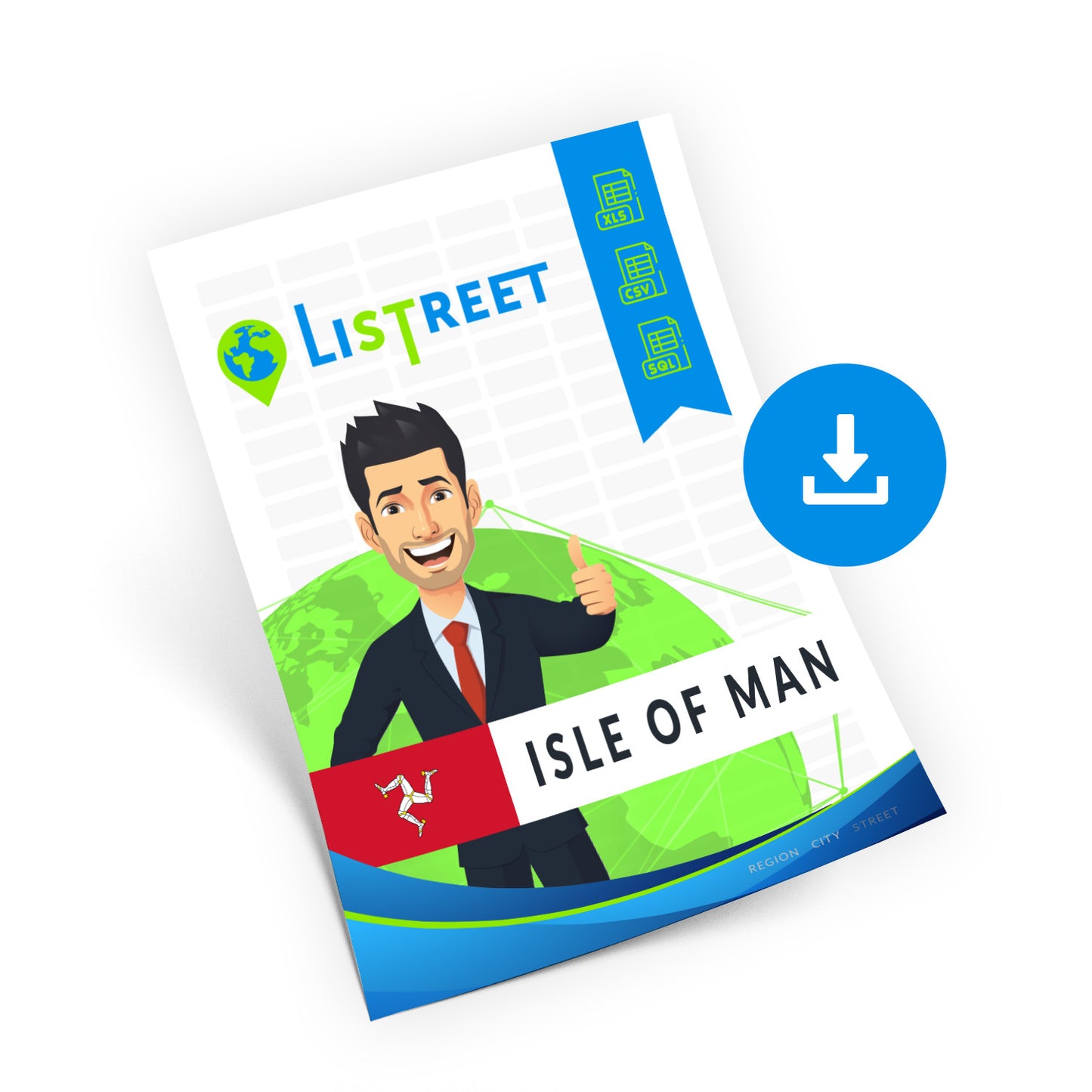 Isle of Man, Location database, best city file