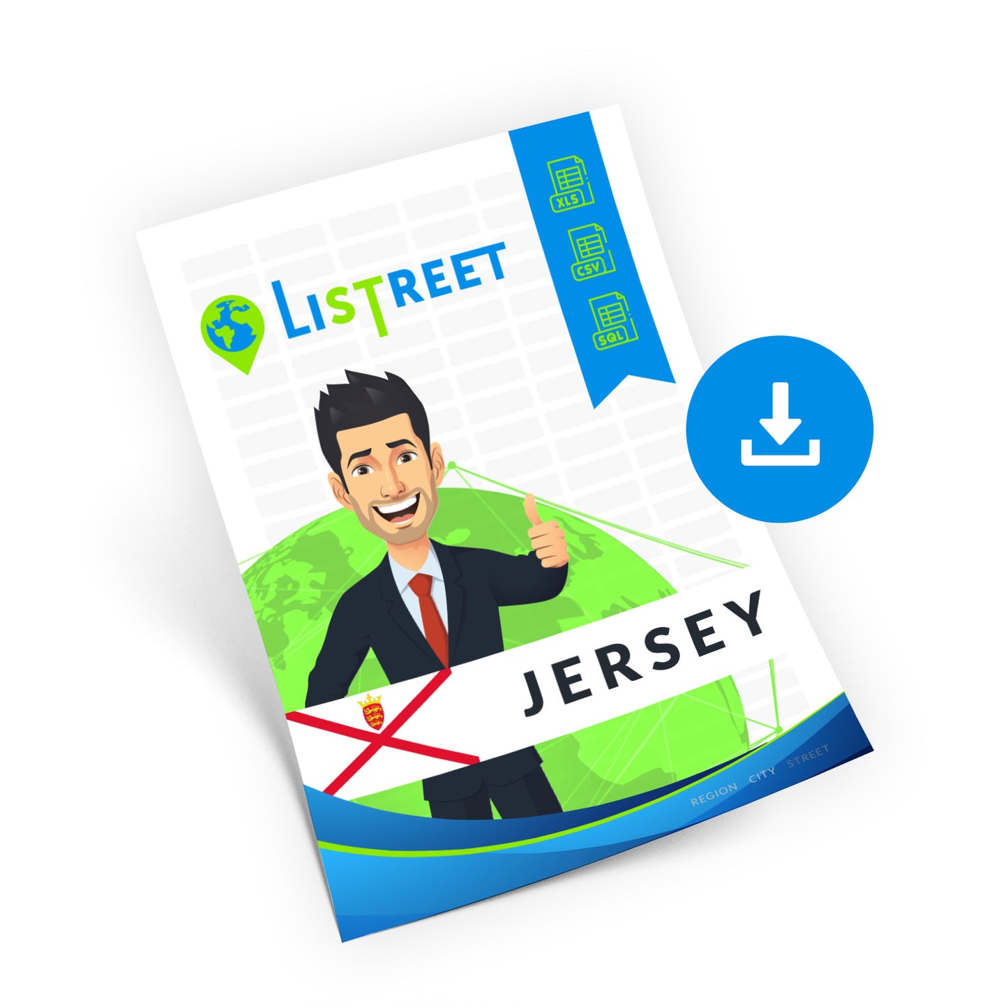 Jersey, Location database, best city file