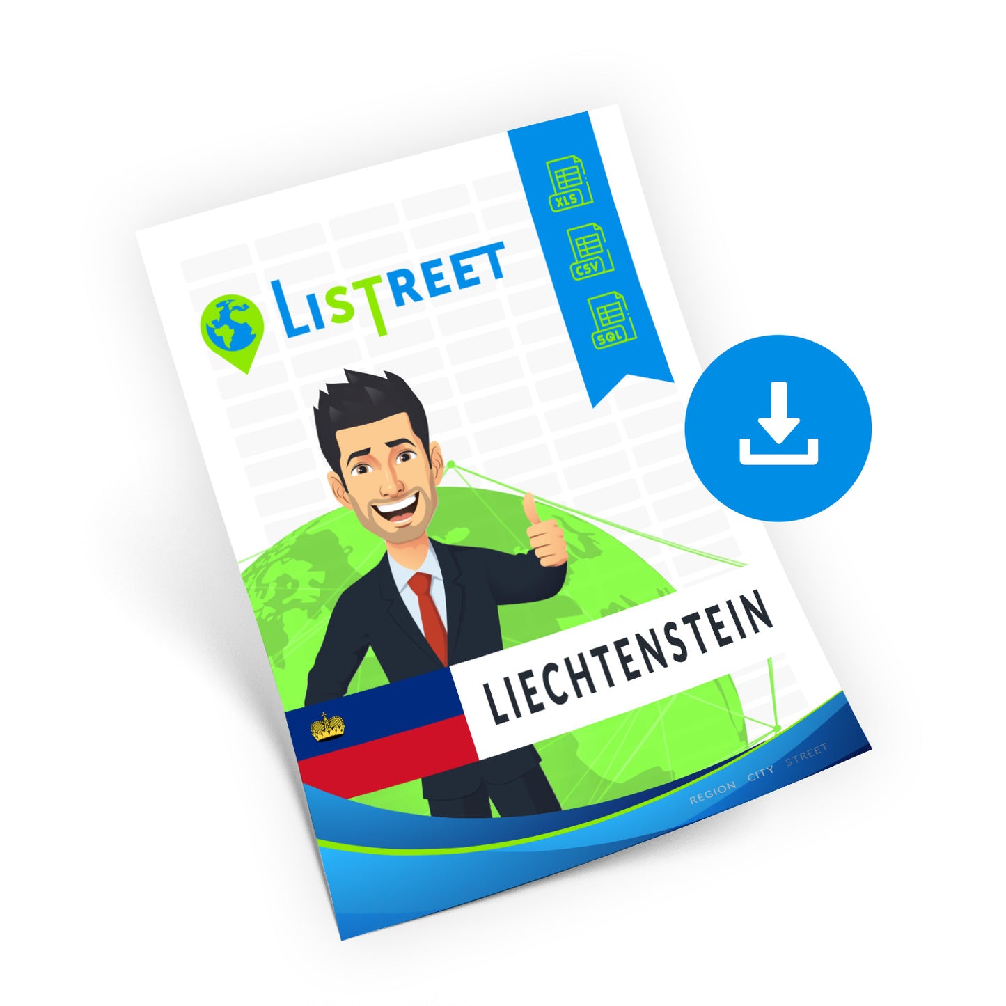 Liechtenstein, Location database, best city file