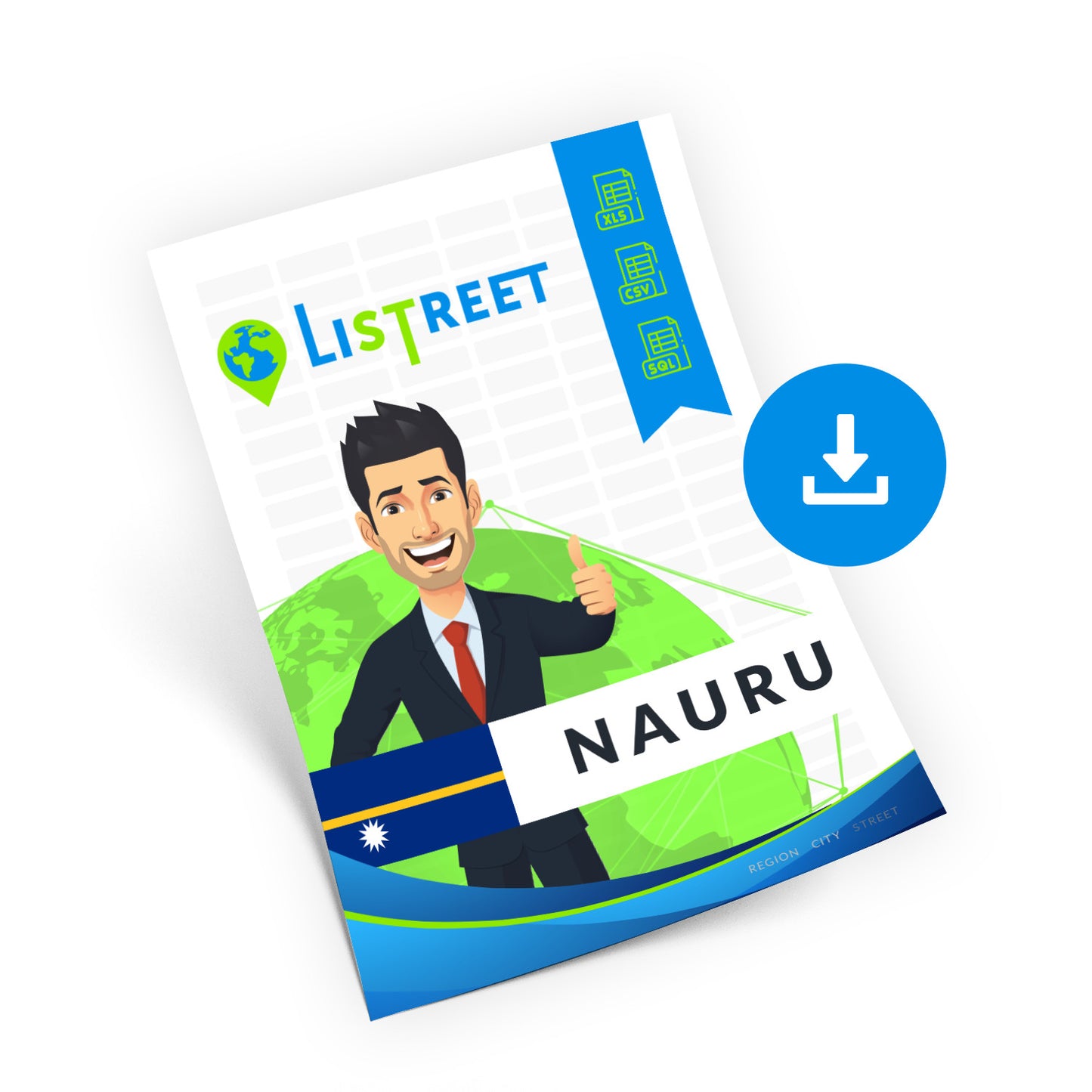 Nauru, Location database, best city file