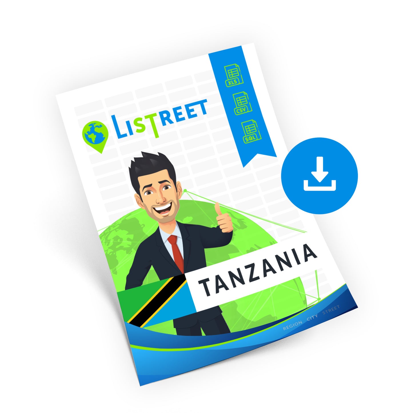 Tanzania, Location database, best city file