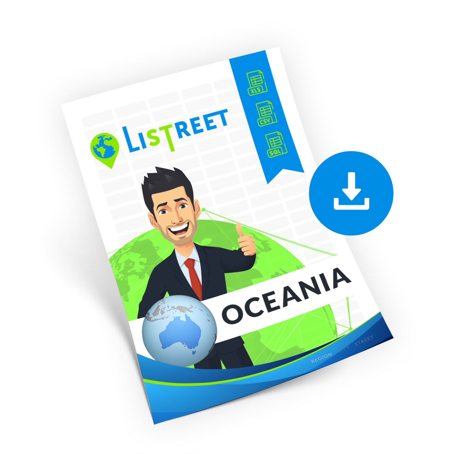 Oceania, Location database, best city file