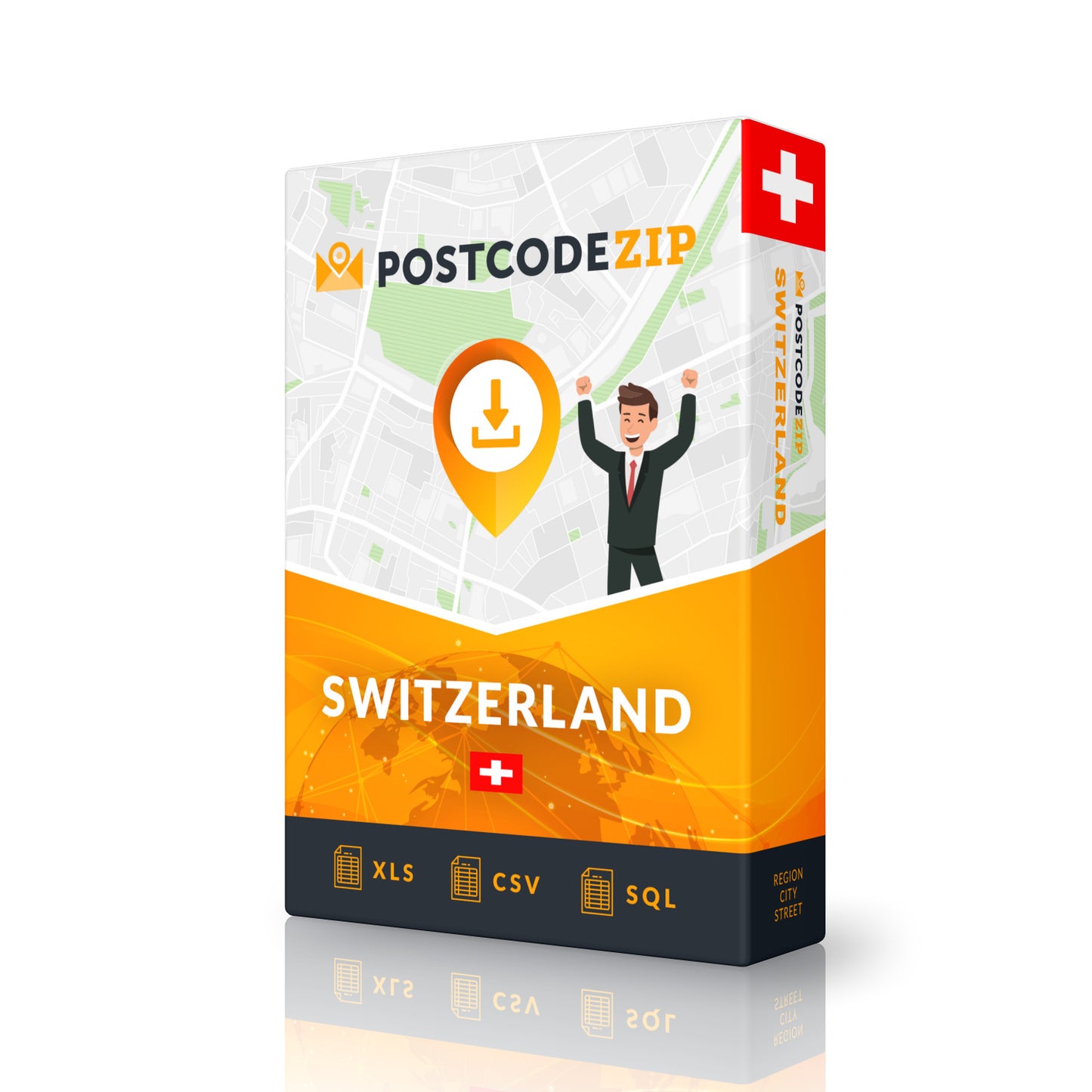 Switzerland, Best file of streets, complete set